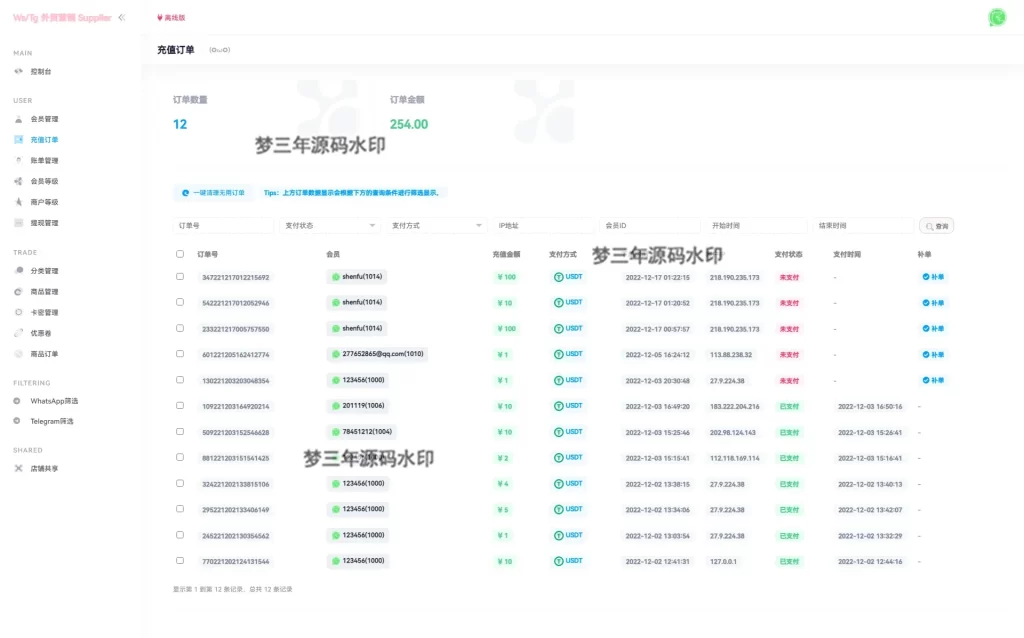 图片[7]-WhatsApp筛选WsTg外贸营销Supplier推特号FB号谷歌号小火箭WsChannel社交账号-梦三年Ym