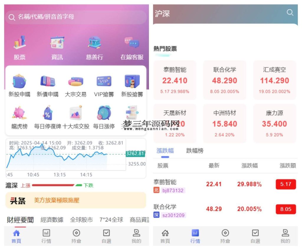 图片[5]_香港股票源码大宗交易与新股申购系统源码全套视频教程_梦三年Ym