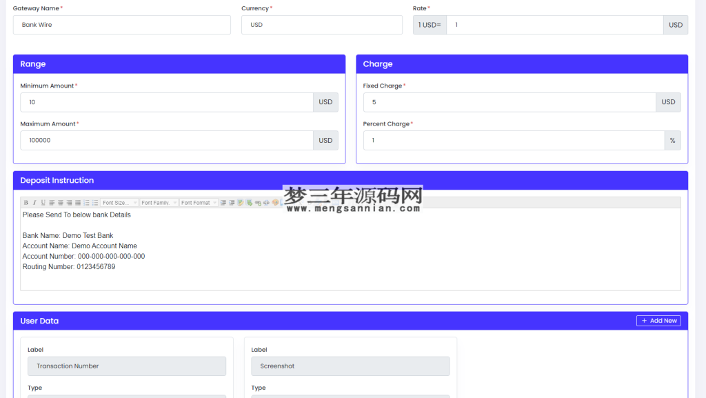 viserpay海外支付系统源码国外支付接口 laravel后端框架_梦三年Ym