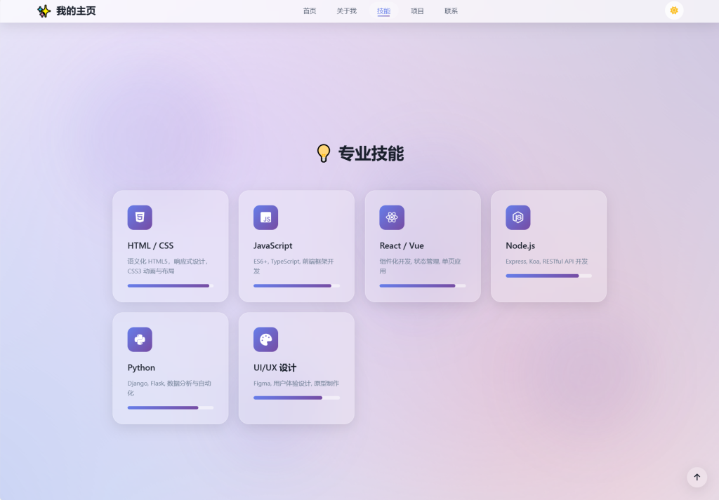 图片[4]_2026最新精美个人主页系统源码_梦三年Ym