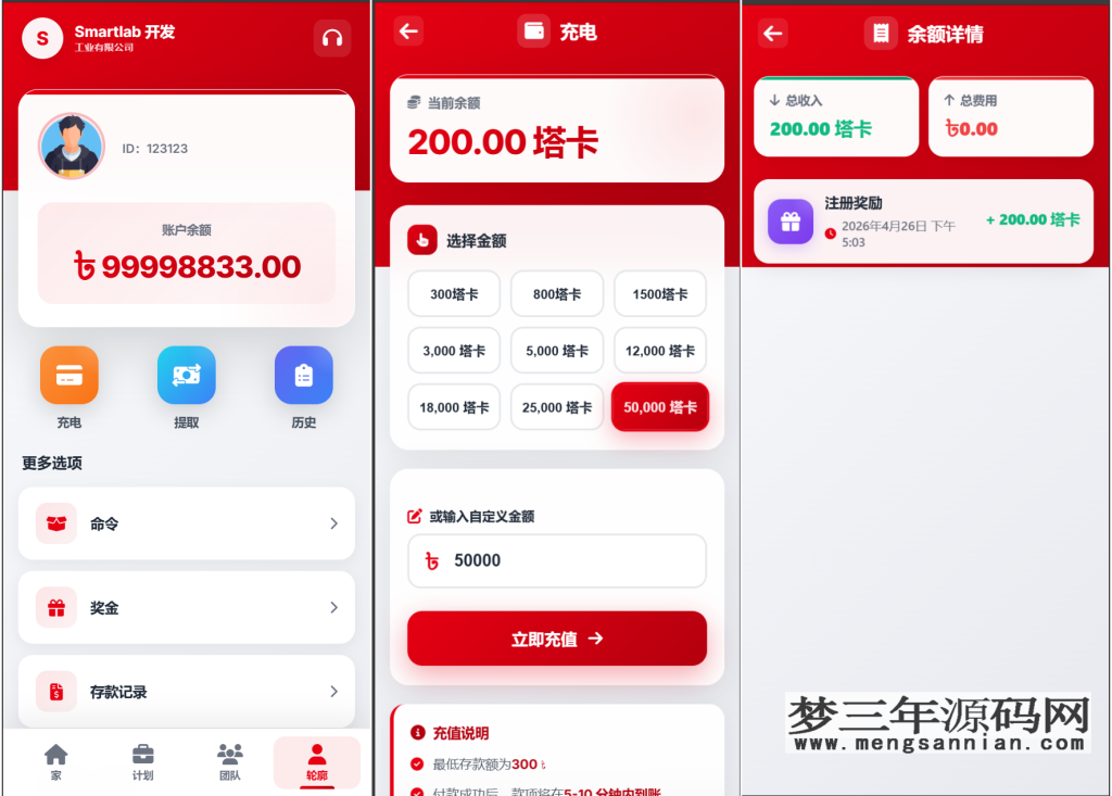 海外汽车电气投资理财源码/三级分销/可自定义产品_梦三年Ym
