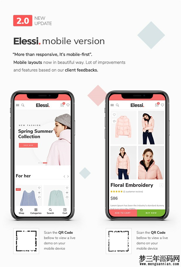 图片[3]_Elessi–Ajax极简风多功能商城WordPress主题[更至v4.4.0]_梦三年Ym