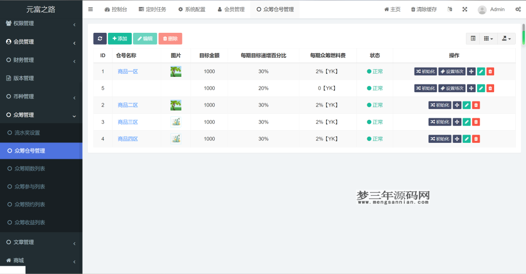 图片[3]_最新修复版众筹商城系统源码订单认购多多优购商城加共识_梦三年Ym
