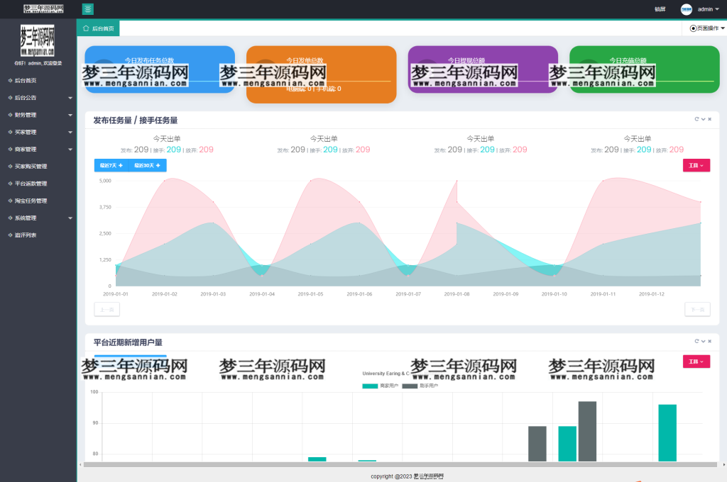 图片[5]_电商任务系统源码-同福客栈原生开发淘宝任务系统平台-淘宝刷单系统_梦三年Ym
